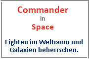 Online Spiele - Sci-Fi - Commander in Space
